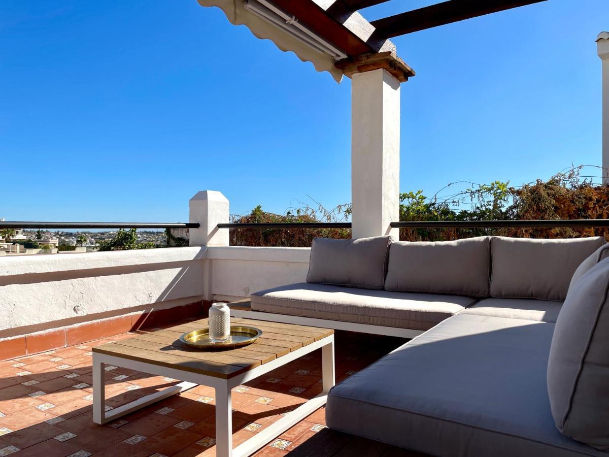 Semidetached Duplex Home At Puebla Aida, Mijas Golf With Pool, Golf And Sea Views Málaga Dış mekan fotoğraf